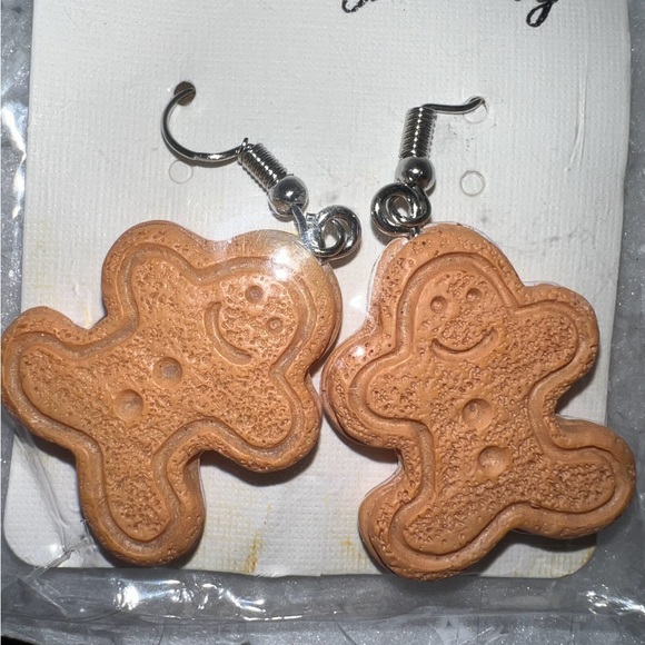 $1 CHRISTMAS COOKIE EARRINGS. NEW. $1 WITH ANY $10 ORDER OR MORE - Picture 5 of 16